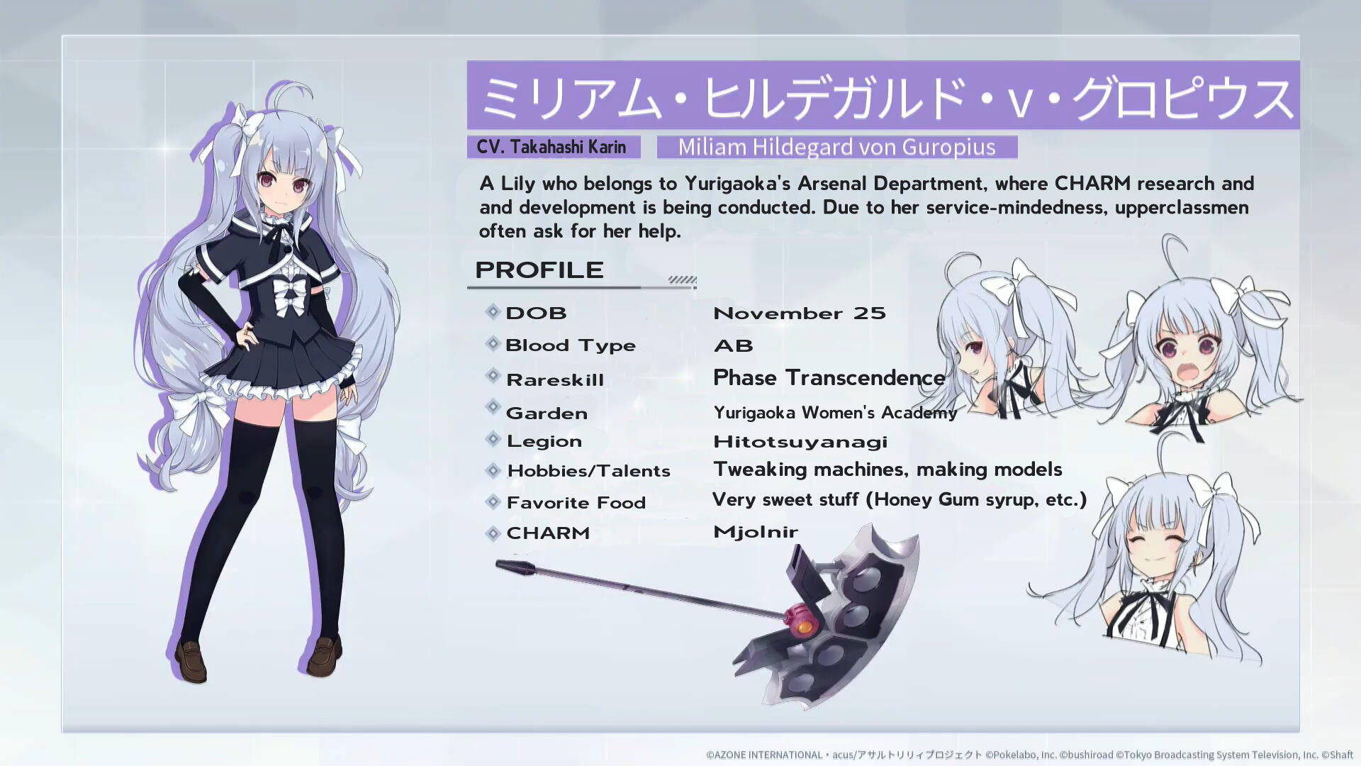 Milliam Hildegard V Gropius